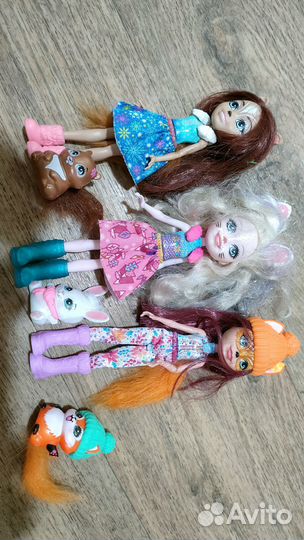 Куклы зимний набор Enchantimals