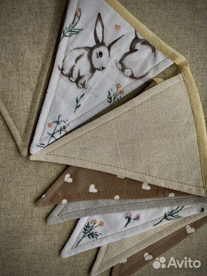 Гирлянда из флажков в детскую