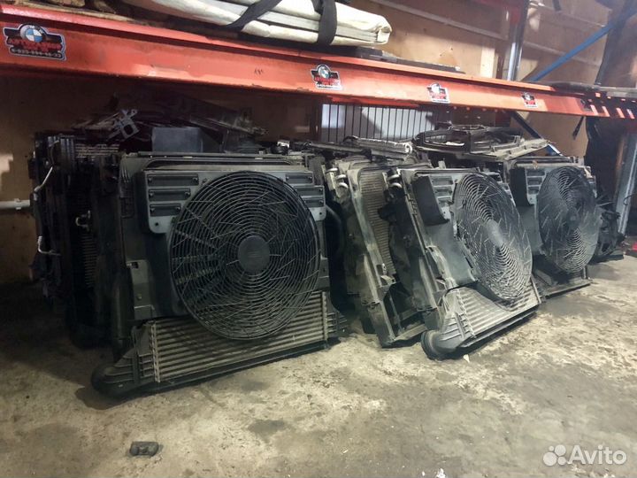 Кассета радиаторов бмв Х5 в сборе