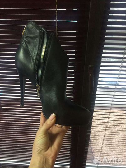 Ботильоны натуральная кожа