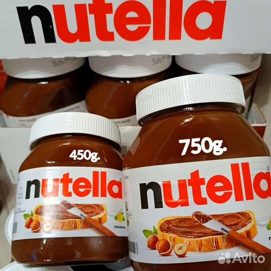 Нутелла Nutella Арахисовая паста