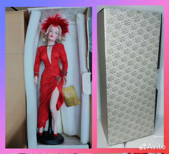 Мэрилин Монро, Фарфоровая кукла от Франклин Минт