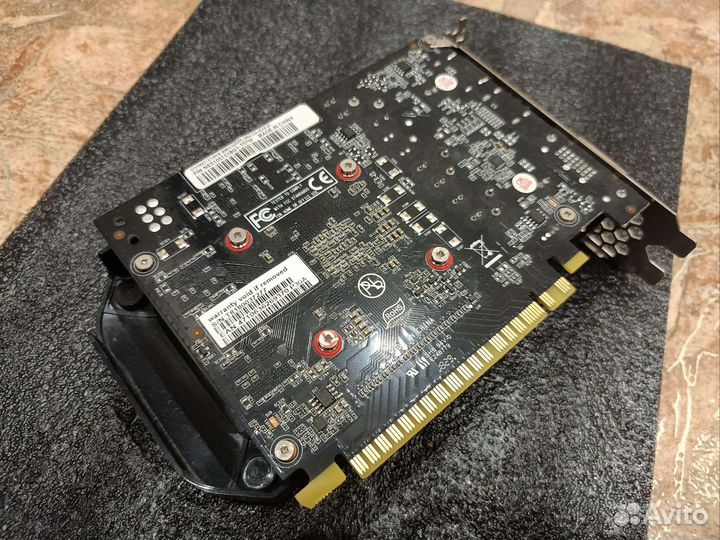 Нерабочая видеокарта gtx 1050 ti 4gb