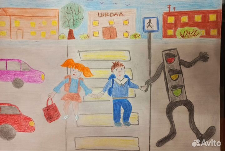 Нарисую рисунок на 9 мая