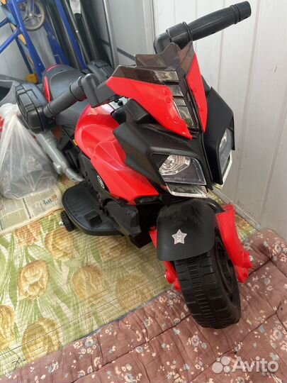 Детский мотоцикл на аккумуляторе бу