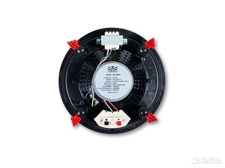 Громкоговоритель потолочный SVS Audiotechnik SC-306FL Black