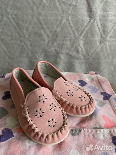 Мокасины для девочки