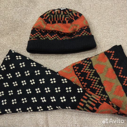 Комплект шапка + снуд + перчатки