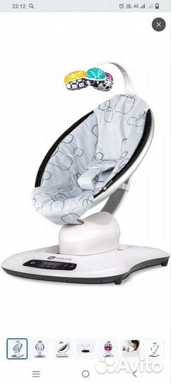 Качели для новорожденных 4moms MamaRoo 4.0