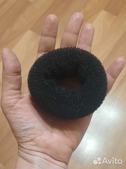 Заколка бублик валик для пучка