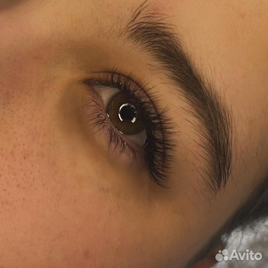 Наращивание ресниц модель