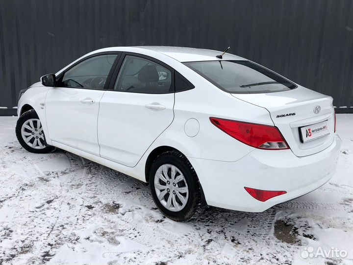 Hyundai Solaris 1.6 МТ, 2016, 123 512 км