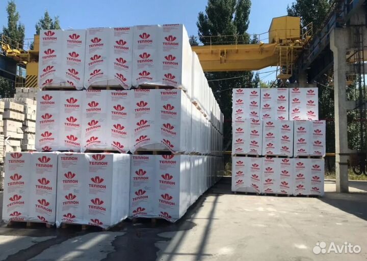 Газоблок Теплон D400 625*400*252