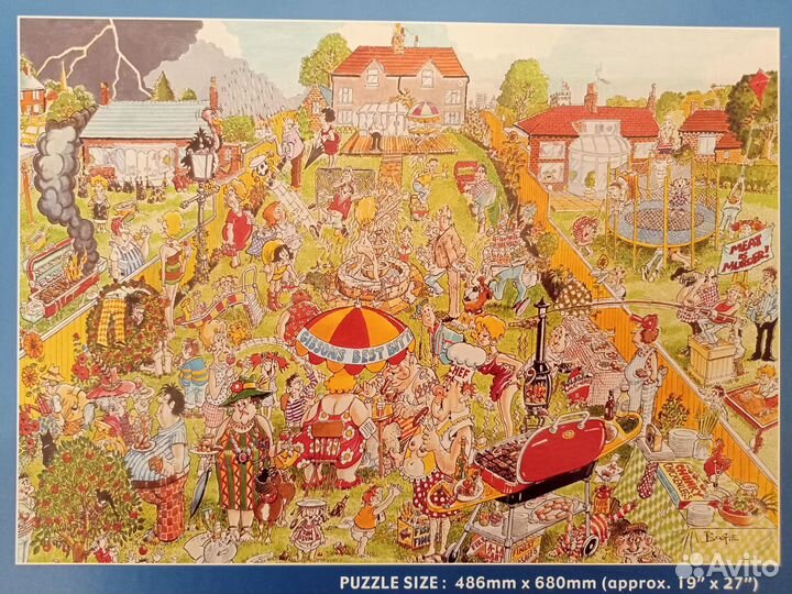 Пазлы 1000 Gibsons 500 Unidragon