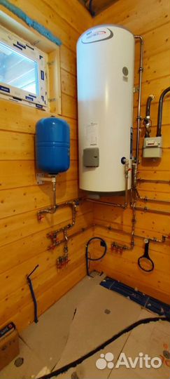 Монтаж систем водоочистки, отопления, водопровода