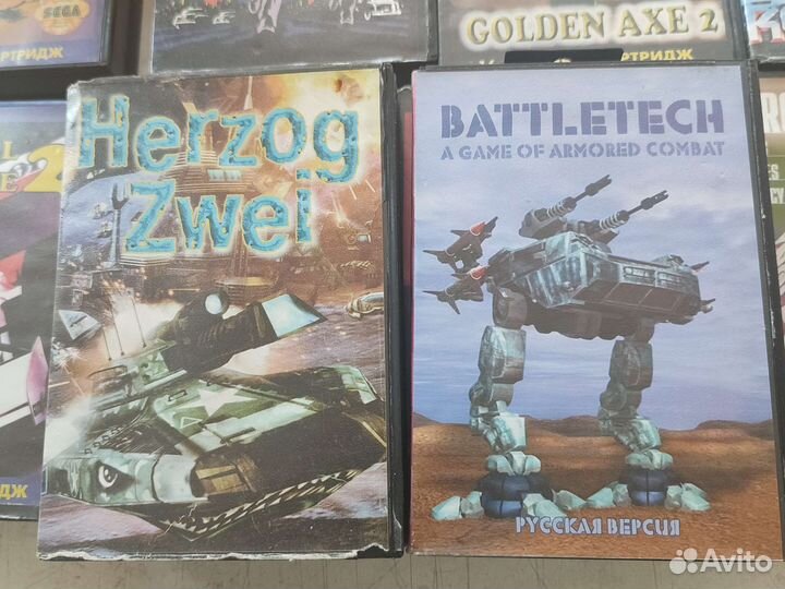 Картриджи для sega mega drive 2