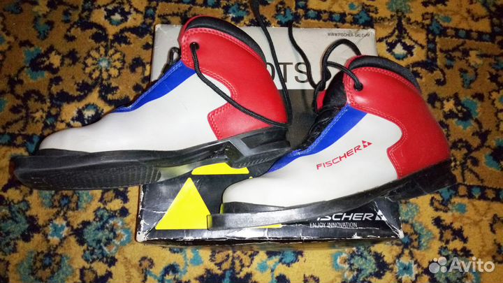 Лыжные ботинки детские 35