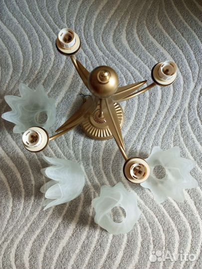 Люстра потолочная бу