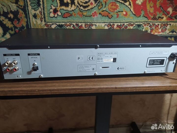 Минидисковая дека sony MDS-JE480