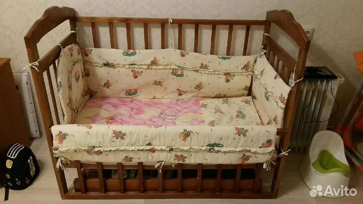 Кровать детская+матрас