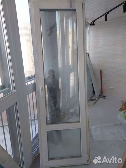 Пластиковые двери пвх бу