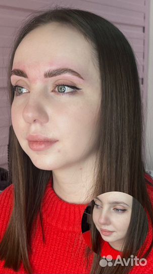 Коррекция бровей