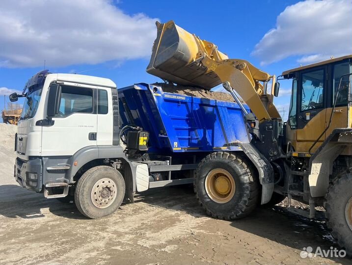 Песчано-гравийная смесь доставка 1 ч