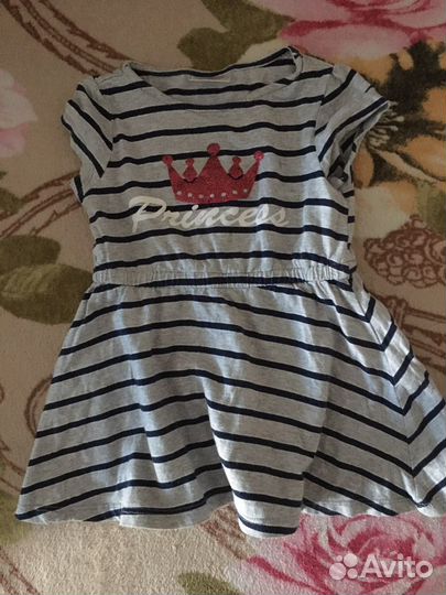 Платье для девочки 80 размер