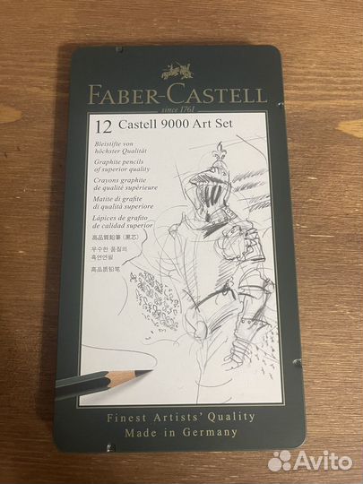 Карандаши Faber Castell 12 9000 Art Set