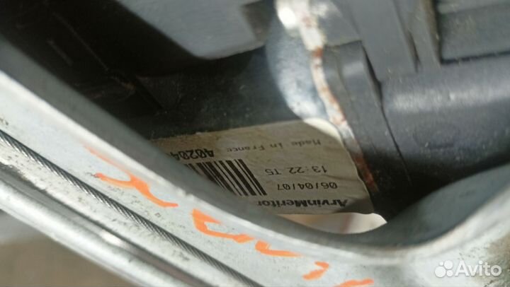 Стеклоподъёмник Рено сценик 2 передний левый