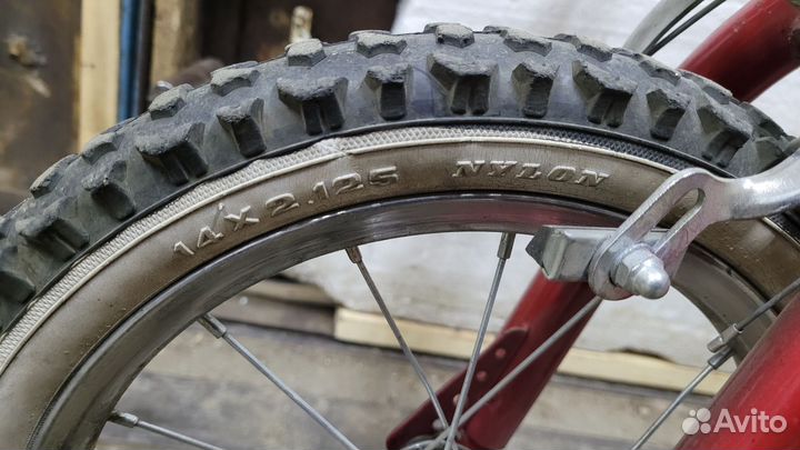 Велосипед детский на 14 колесах