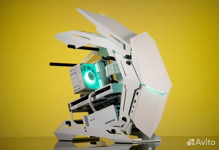 Игровой пк perfect135 RTX 4070 super 12GB NEW Ryzen 7 7700 Jonsbo MOD3 Mini white