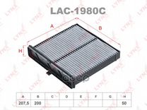 Фильтр салонный угольный LAC1980C lynxauto
