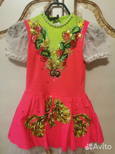 Платье для фигурного катания 116 - 122