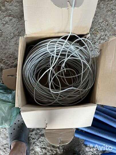 PVC Cat5e 4p кабель для интернета