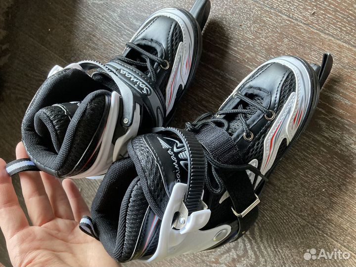 Коньки детские 31-34 раздвижные