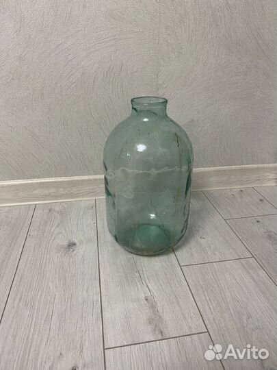 Бутыль стеклянная