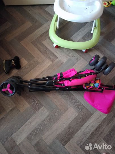 Коляска трость