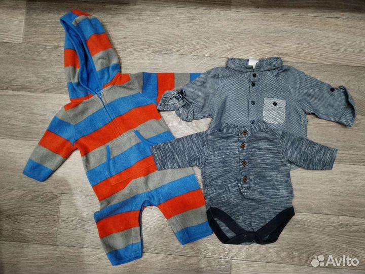Вещи пакетом от 0 до 3 месяцев