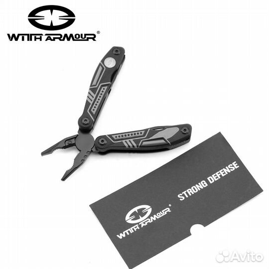 Мультитул с девятью предметами With Armour сталь 4