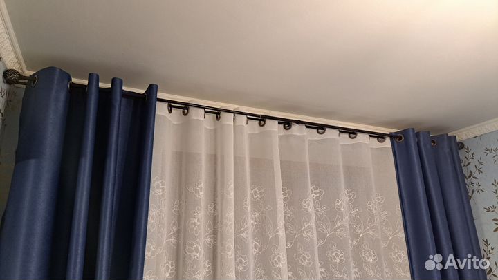 Карниз двухрядный для штор