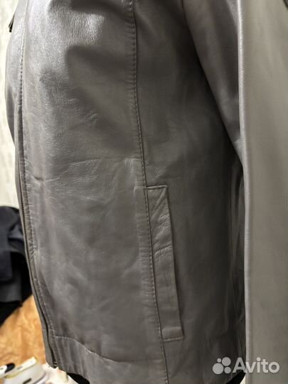 Куртка мужская кожаная