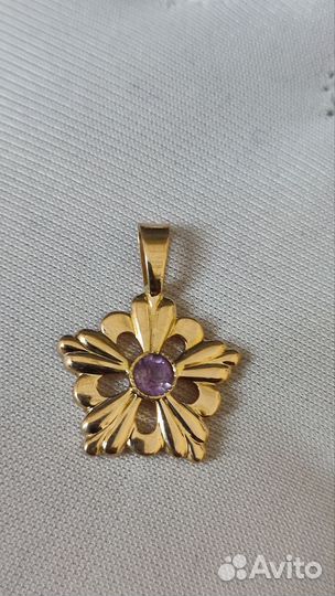 Золотой кулон СССР/583/3.67гр