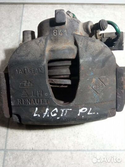 Суппорт тормозной передний левый Renault Laguna 2