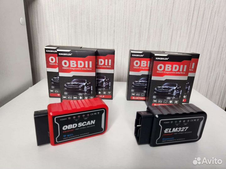 Elm327 obd2 авто сканер Wi-fi Bluetooth оригинал