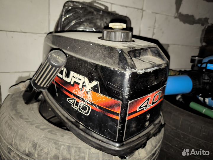 Лодочный мотор 2 такта mercury