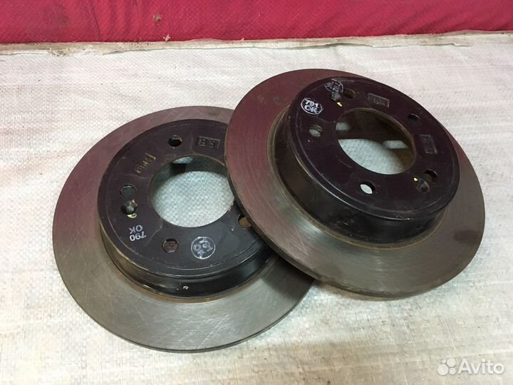 Ceed 2 JD Диски Тормозные Задние