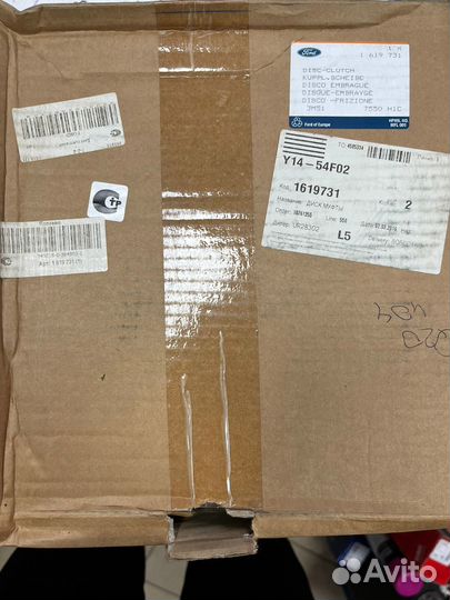 Диск сцепления Ford Focus 2 1.8 Duratec IB5