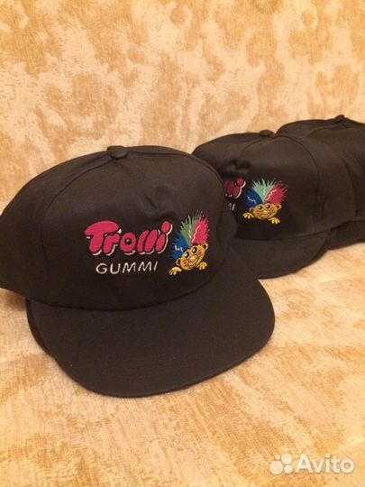 Бейсболка trolli gummi новые