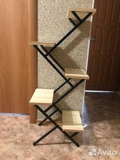 Подставка под цветы Каскад - на 6, 5,и 4 полоки